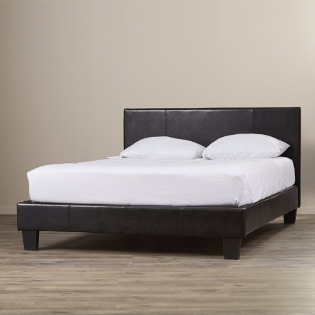 mondeo-pu-leather-double-black-bed-big-0