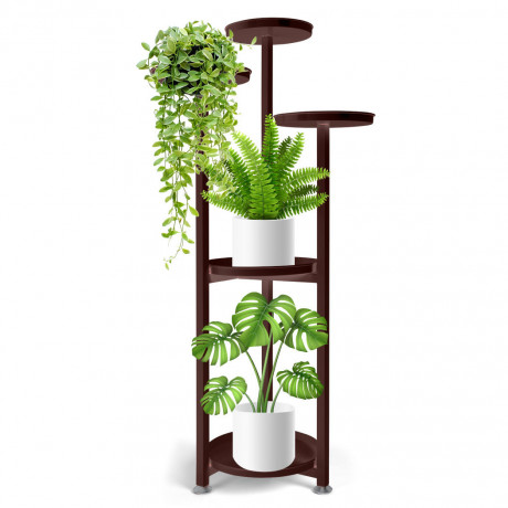 levede-plant-stand-outdoor-indoor-flower-pots-rack-garden-shelf-black-120cm-big-0